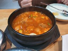 牛肉鲜豆腐汤-许妈妈餐厅烤肉烧烤家常菜(明润广场店)