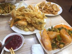 炸蔬菜-平山城鑫烧烤(建国楼店)