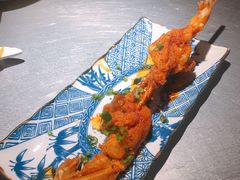 串烤牛蛙-探鱼·鲜青椒爽麻烤鱼(东城万达广场店)