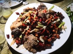 香辣羊排-老七饭馆(光荣道总店)