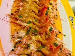 蒜蓉蒸开边虾-桥东喜碧海鲜街(水东街店)