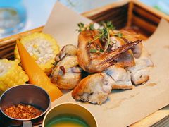 意大利香草烤三黄鸡-花开餐厅(环湖中路店)