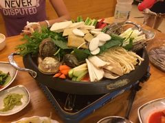 海鲜章鱼锅-青瓦餐厅·生鱼片·韩园烤肉(西塔店)