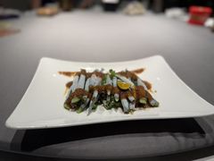 秋葵拌沙虫-黑明餐厅(白鹭洲店)