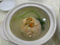 蟹粉狮子头-怡园饭店-餐厅(四望亭店)
