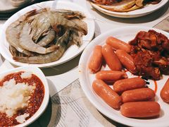 -锅儿欢海鲜火锅烤肉自助餐(东港凯虹店)