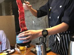 特选壶渍带骨牛排-炎蔵牛舌烤肉