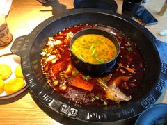 美蛙鱼头红汤锅底-味仙疯美蛙鱼头(清扬路总店)