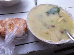牛肉烧饼和甜沫-老西关黄老太牛肉烧饼