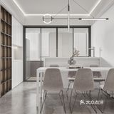 西安｜165㎡高级极简风，让你怦然心动