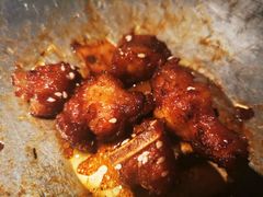 蒜香蜜汁排骨-绿茶餐厅(同成街华联店)