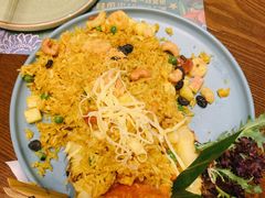 菠萝海鲜炒饭-苏梅花园(群星城店)