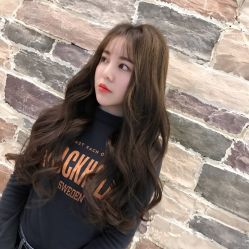 Yishen的染发作品-3AM HAIR SALON烫发染发接发