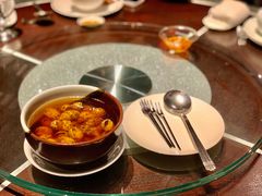 古越陈酿煮花螺-杭州西子湖四季酒店·金沙厅