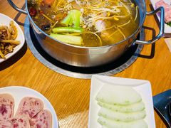 酸萝卜鸭架汤-守柴炉烤鸭(鱼嘴店)