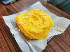 炒蛋厚多士-華叔茶記
