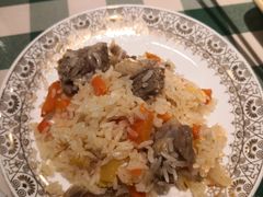 新疆抓饭-新疆巴州金丝特餐厅(大钟寺店)