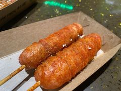 炭烤自制香肠-蛙喔牛蛙(盐城盐都万达店)