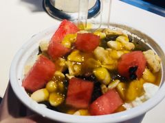 黄桃刨酸奶-一只酸奶牛(八一路店)
