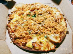 培根多多肉香粉松土豆比萨-达美乐比萨(双安店)