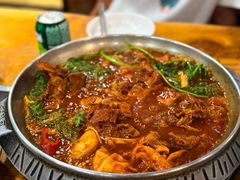 -喇喇排骨火锅·传统韩式脊骨汤(望京西园总店)