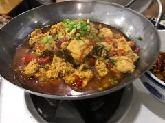 干锅鱼籽豆腐-新新湘菜馆(新中街二条店)