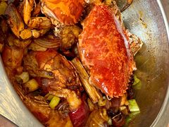 香辣蟹炒菜-秦记香辣蟹(松榆里店)