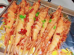 火焰虾-绿茶餐厅(华联万柳店)