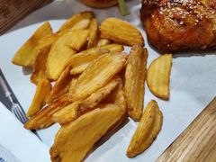 阿叔炸鸡加V型薯条-阿叔猪扒包(化州店)