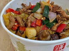 肉丝豆皮-周记热干面豆皮大王(桃花东街店)