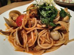 海鲜细面-Crafted 花园露台牛排海鲜馆