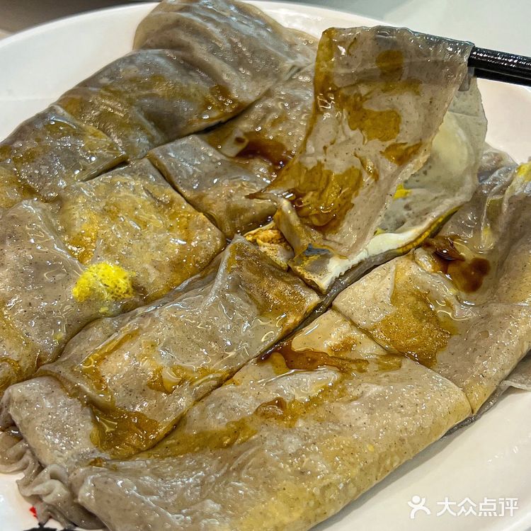 在深圳，吃到一种很新的肠粉！！！