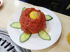 生拌牛肉-平山城鑫烧烤(建国楼店)