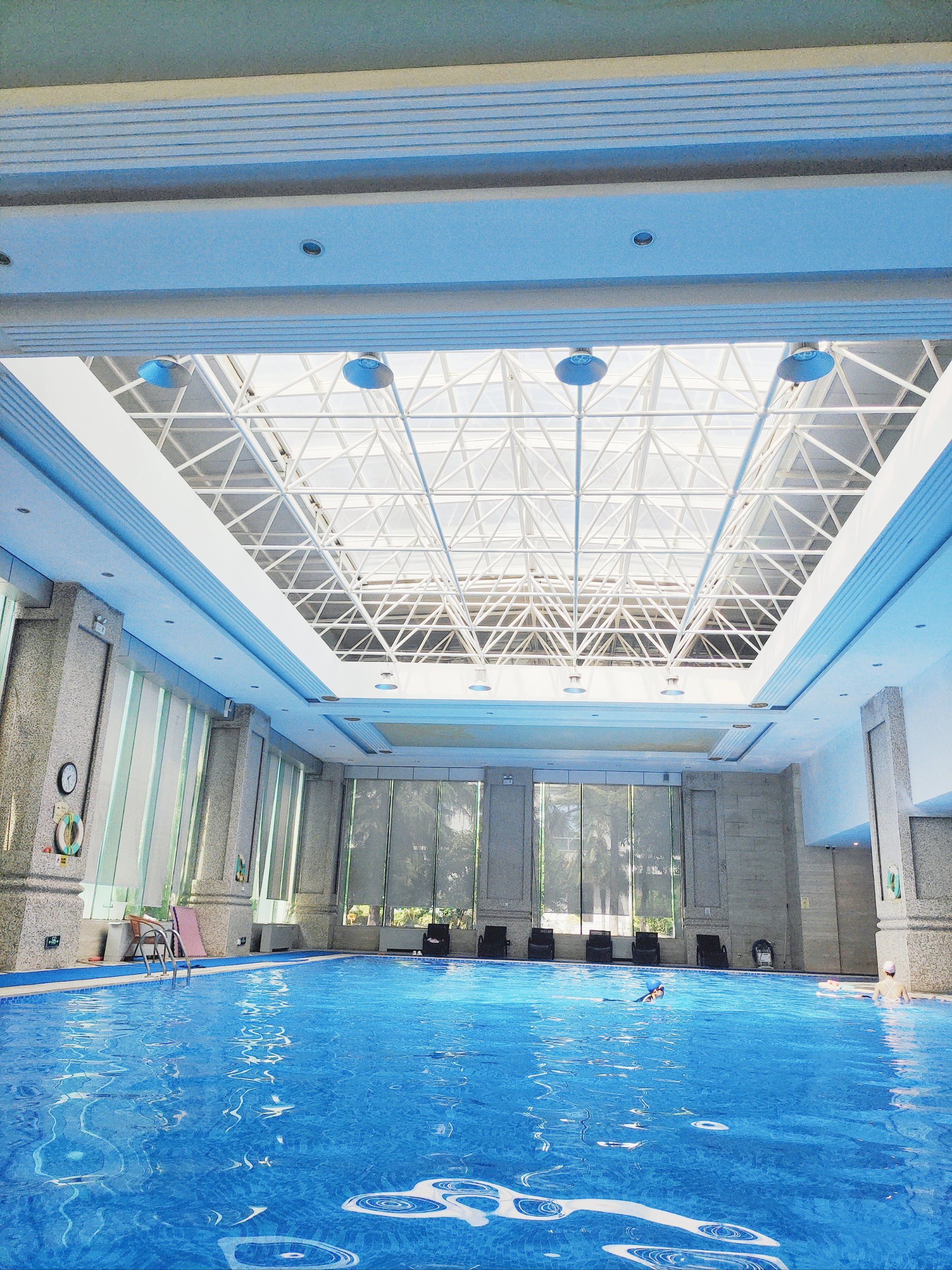 没有烦恼更多快乐#室内游泳池#西安游泳馆#曲江游泳