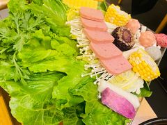 蔬菜拼盘-三个椰子·现砍椰子鸡(金鹰广场店)