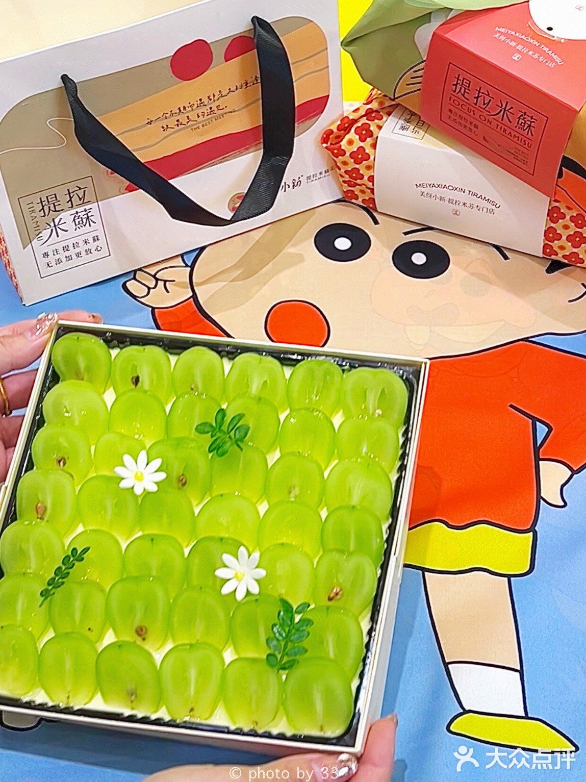 大连首家｜蜡笔小新主题💕提拉米苏盒子来喽🍰