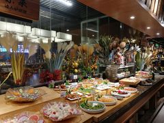 自助取餐区-韩京炭火烤肉自助料理(柯桥万达店)