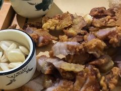 特色蜜汁肉-大眼锅贴水饺(河东店)