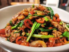 韭菜炒河虾-井水小厨·湘菜(活力广场店)