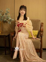 点击看大图 -艾拉·女王婚纱礼服馆