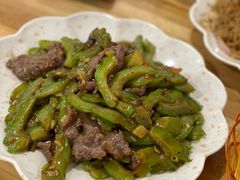 凉瓜炒牛肉-南记食粥坊·宵夜大排档(莲花总店)