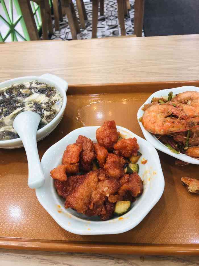 源尚大食堂(竹园店)-"家附近的大食堂,那天也是乌龙,家里没做饭.