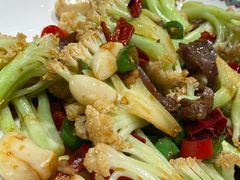 风干肉有机菜花-羊之道草原味道清真餐厅(番禺店)