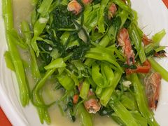 鲜虾头南乳通菜-富来美食