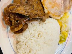 西冷牛扒拼香煎猪扒饭套-大快活(丽丰店)