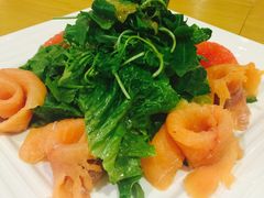 三文鱼色拉-TAMATI(巴黎贝甜韩式西餐厅店)