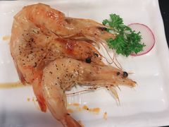 铁板沙律虾-真剑日本料理·铁板烧(贵州路店)