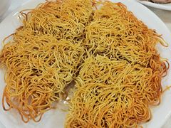 肉丝煎面-津津菜馆(绝没分店)