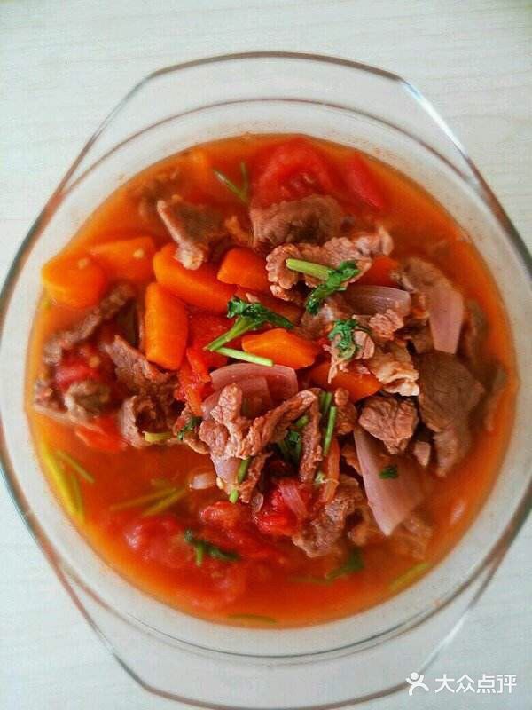 西红柿炖牛肉