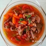 西红柿炖牛肉